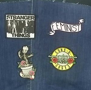 Iron on patches